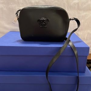 Versace black cross body